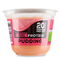 Strawberry Delight Flavour Protein Pudding 200g Brooklea